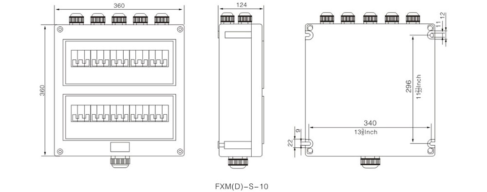 FXM(D)防水防塵防腐照明動力配電箱萬幸及安裝舉例.jpg FXM(D)防水防塵防腐照明動力配電箱外形及安裝舉例.jpg